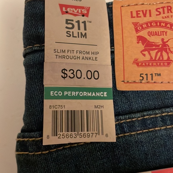 NWT Levi’s Boys’ 511 Slim Fit - Picture 6 of 6